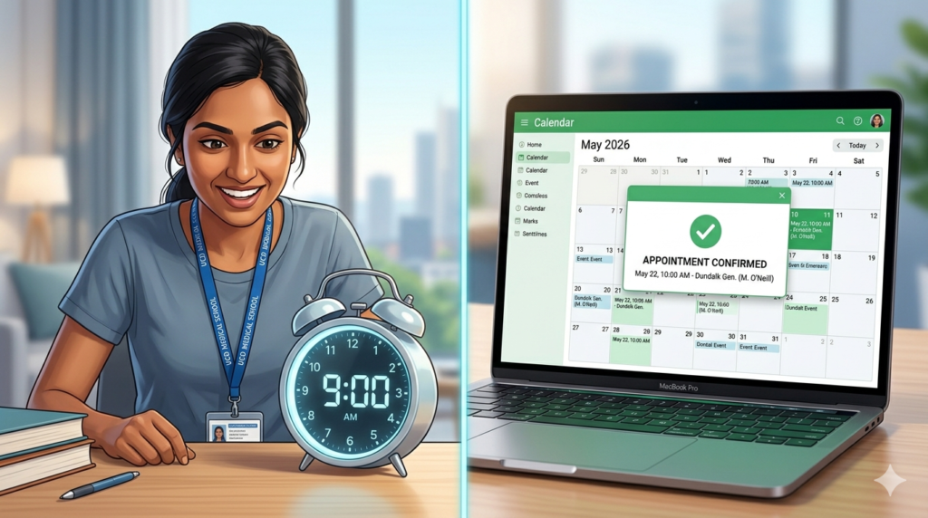IRP Online Renewal vs First-Time Registration | The 2026 Burgh Quay Guide irp online renewal first time IRP registration Burgh Quay appointment guide Ireland 2026